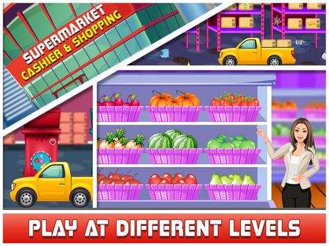 Supermarket Cashier & Shopping screenshot 5
