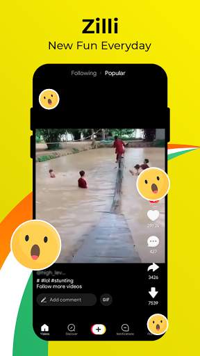 Zilli Video - Funny Short Video App for India screenshot 5