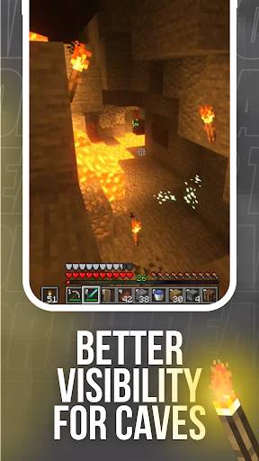 Realistic Torch Mod Minecraft screenshot 4