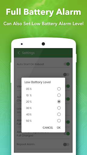 Full Battery Alarm screenshot 4