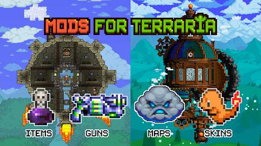 Mods for Terraria - Map n Skin screenshot 1