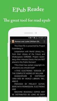Epub Reader - Prc Reader - Kindle Reader скриншот 2