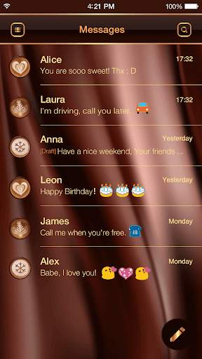 Love Coffee Emoji Keyboard screenshot 4