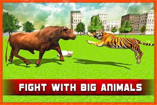 Angry Tiger City Revenge: Attack Sim screenshot 2