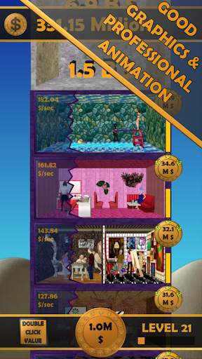 Mallidle - Idle Clicker Shopping Mall Game screenshot 2