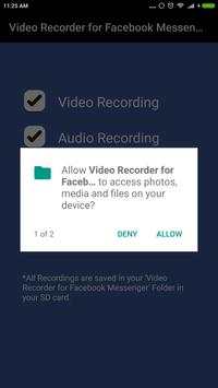 Video Recorder for Facebook Messenger screenshot 3