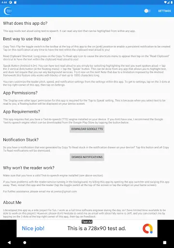 Copy To Read - Text to Speech screenshot 6