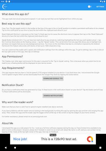 Copy To Read - Text to Speech screenshot 6