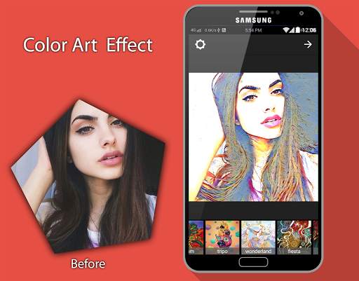 Cartoon Photo Art Effect 8 تصوير الشاشة