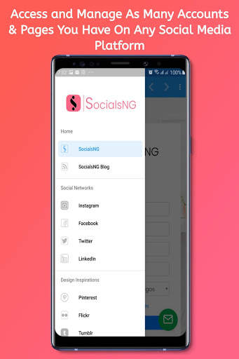 SocialsNG: All In One Social Media Management App screenshot 3