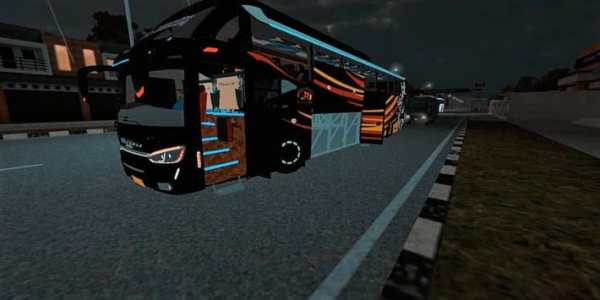 Mod Bussid Strobo Full screenshot 4