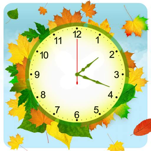 Spring Analog Clock 2019 Live Wallpaper 1.0