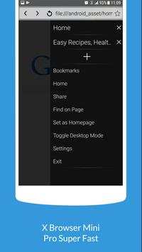 X Browser screenshot 2