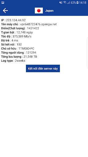 VPN Gate Connector screenshot 3