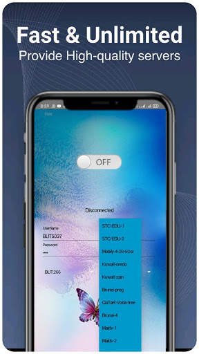 Butterfly VPN screenshot 4