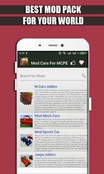 Mod Cars for MCPE. screenshot 2