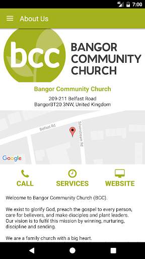 Bangor Community Church screenshot 4