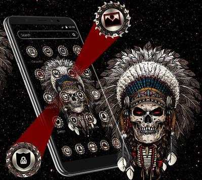 Devil Death Skull Launcher Theme💀 screenshot 2