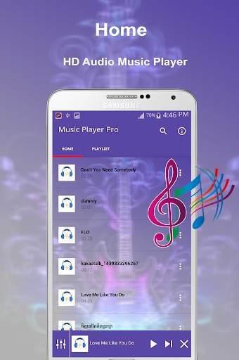 Music Player for Android screenshot 2
