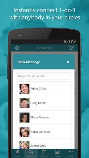 SimplyCircle - Group Email 2 تصوير الشاشة