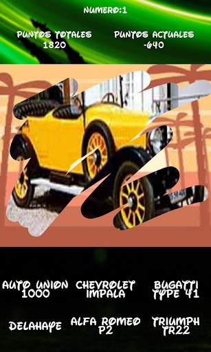 Classic cars,scratch and guess which one is scored screenshot 3