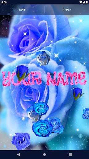 Blue Rose Live Wallpaper 3D 2 تصوير الشاشة