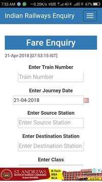 NTES - National Train Enquiry System screenshot 4