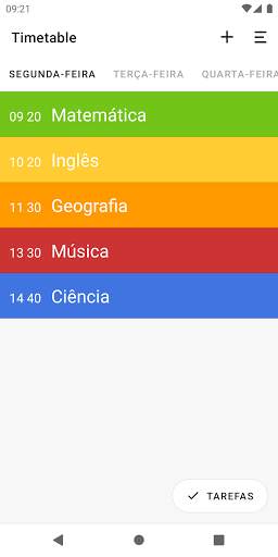 Class Timetable screenshot 1