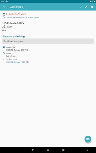 My Events screenshot 3