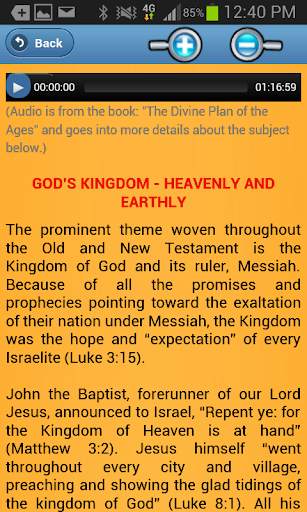Free Bible Study - God's Plan, Text & Audio screenshot 6