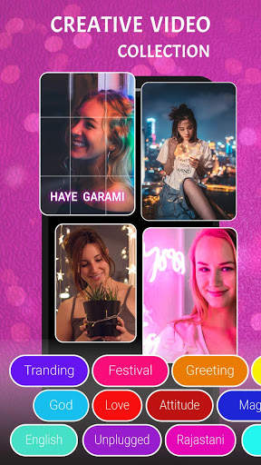 VFLY Status Maker 2020 Photos & Video Maker 3 تصوير الشاشة