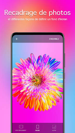 Fonds d'écran avec des fleurs screenshot 4