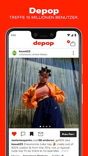 Depop - Kleidungs-Shopping & Mode-Marktplatz screenshot 1