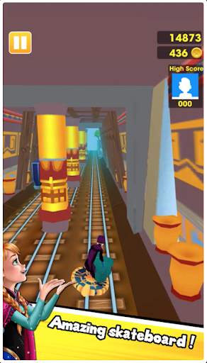 Subway Princess Runner 3d screenshot 2