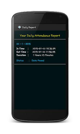 WIFI Attandance System screenshot 3