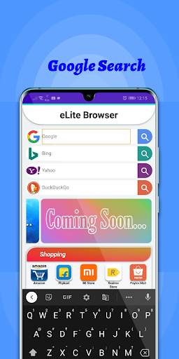 eLite browser screenshot 1