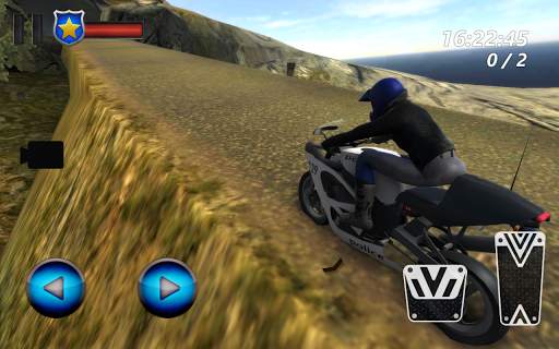 Police Moto Racing: Up Hill 3D screenshot 5