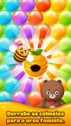 BUBBLE SHOOTER : HUNGRY BEAR screenshot 1