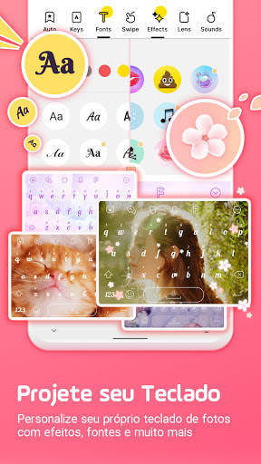 Teclado Emoji Facemoji Pro screenshot 1