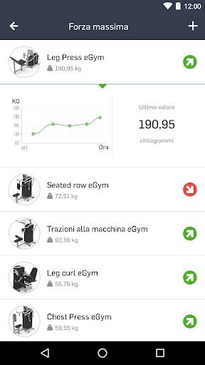 App EGYM Fitness screenshot 4