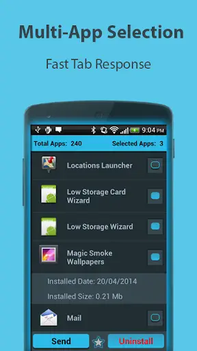 APK Trade - Bluetooth App Send screenshot 1