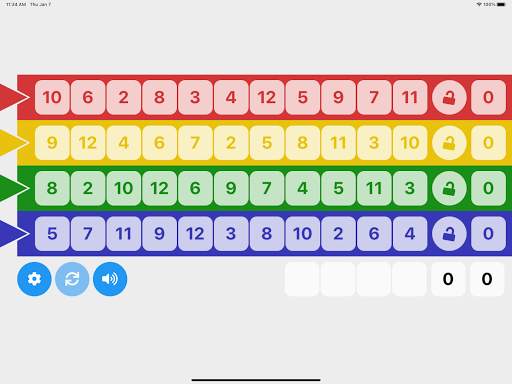 Qwixx Sheet screenshot 5