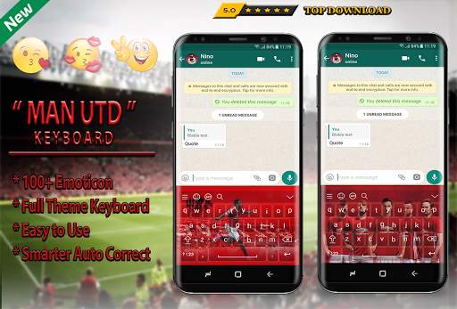 New Keyboard For ManU 2019 screenshot 2