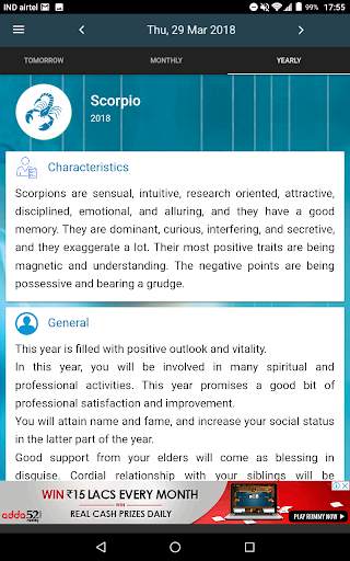 Scorpio Horoscope screenshot 4