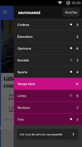 Le Devoir mobile screenshot 4