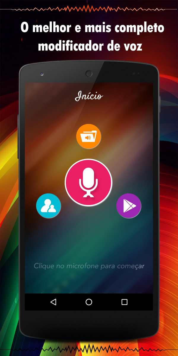 Modificador de Voz screenshot 1