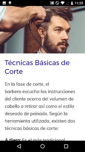 Curso de Barberia скриншот 3