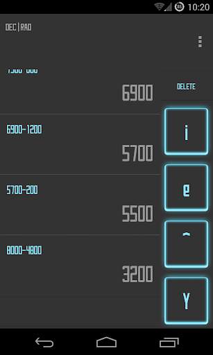 Calculator SAO Theme screenshot 2