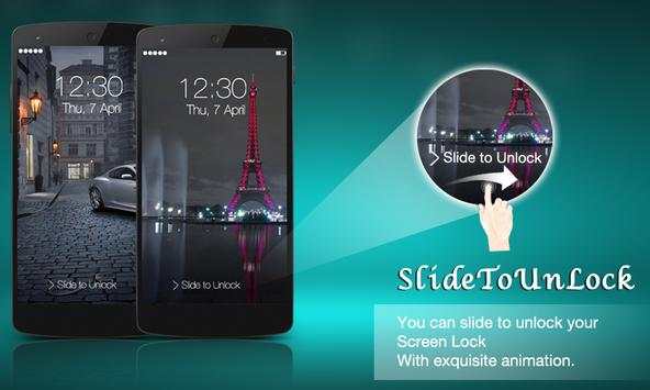 OS Lock Screen - Passcode Lock screenshot 1
