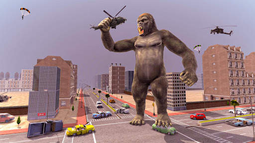 Angry Gorilla City Smasher 3D screenshot 3